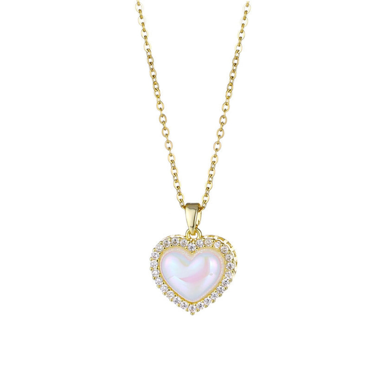 Paradise / Heart Shell Pearl Tassel Bear Necklace – YVMIN
