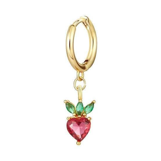 Strawberry Earrings - melsberry