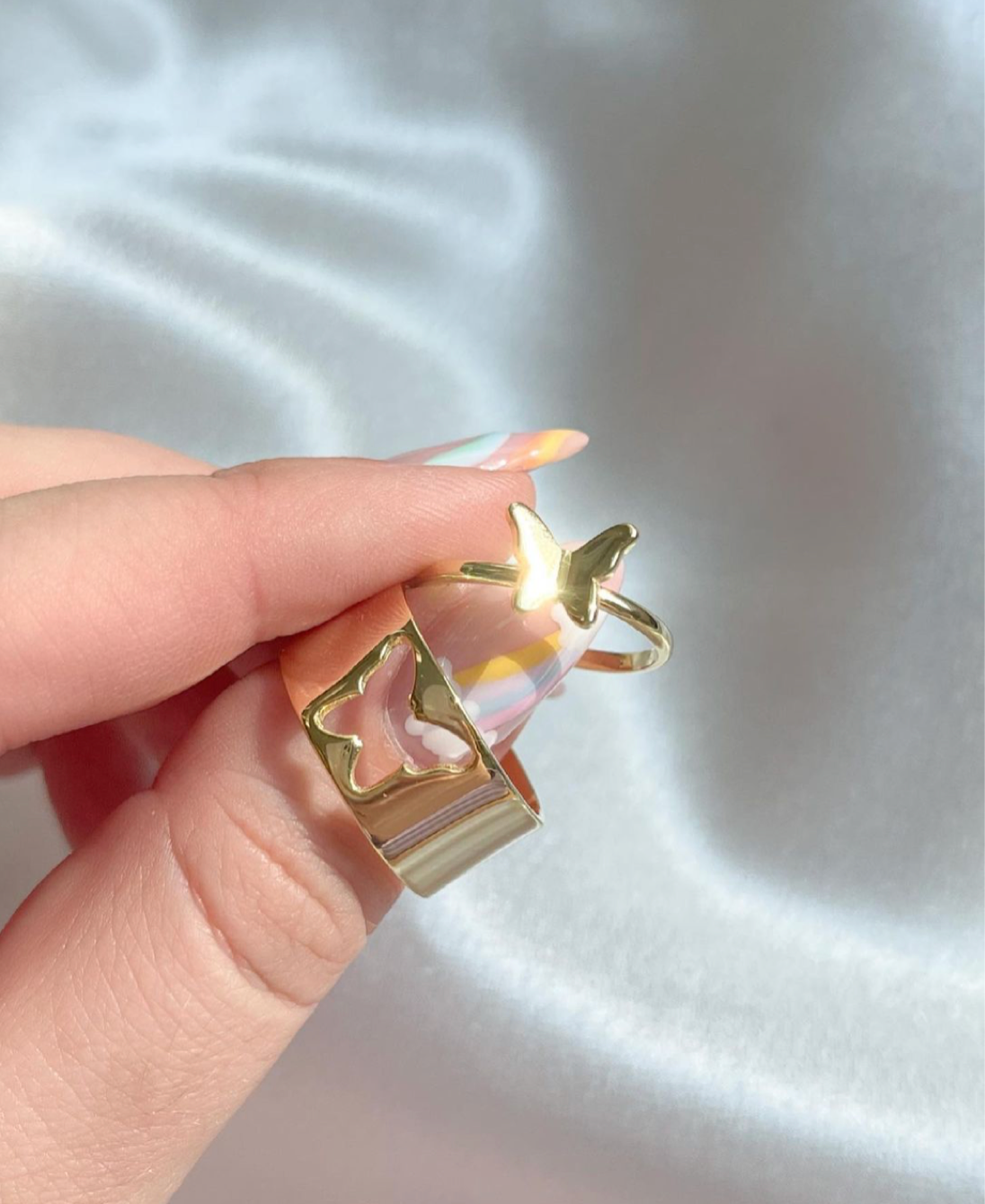 Butterfly BFF Rings