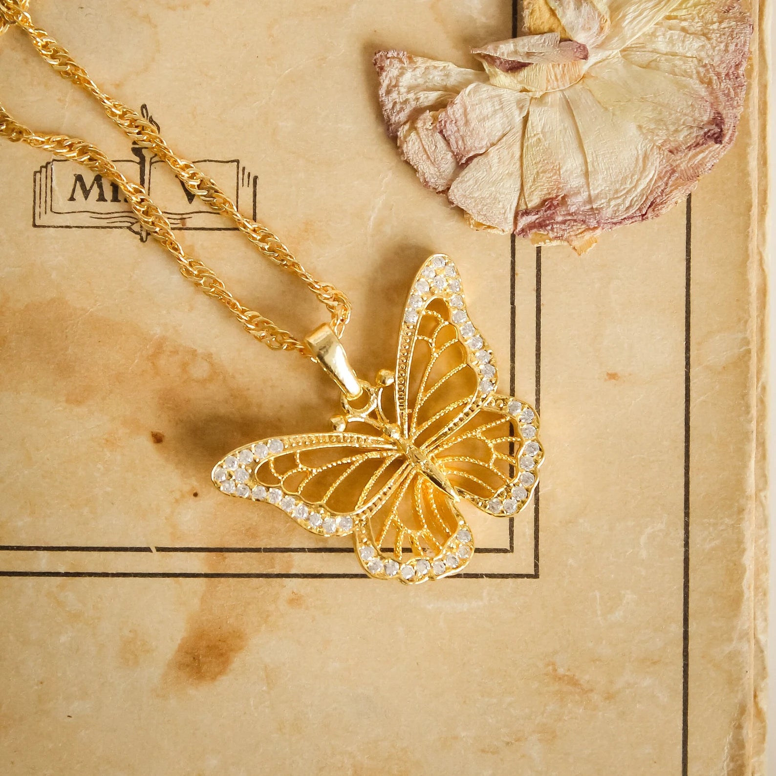Royal Butterfly Necklace